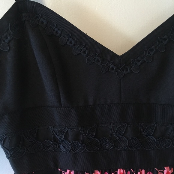 NWT ANNA SUI SILK MAXI DRESS WILDFLOWERS IN THE WIND - Picture 8 of 15